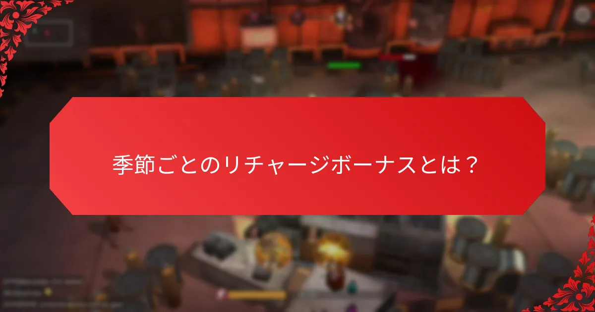 リチャージボーナスに関連する祝日テーマは？
