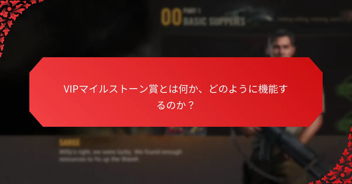 VIPプログラムに伴うメンバーシップの特典は何か？